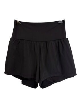 Halara Black High Waisted Shorts 2.5" inseam lined Size M